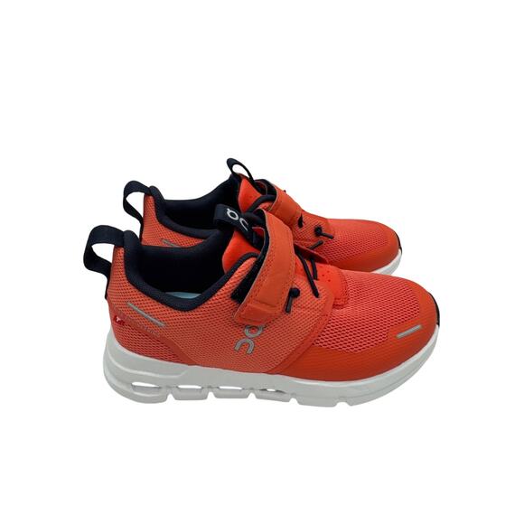 Kids Size 12Y Cloud Play Sneakers Orange - Picture 4 of 6